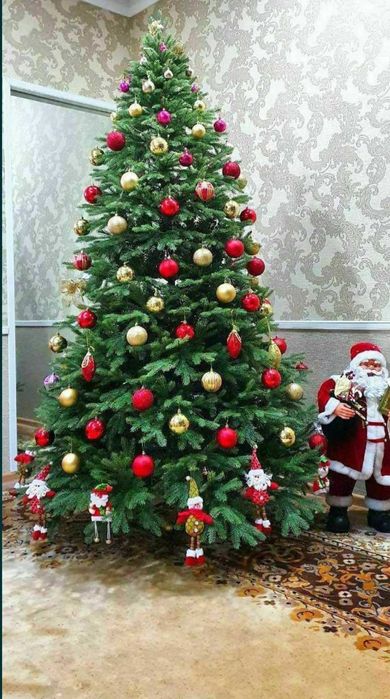 Новогодняя ёлка натуральная ель. Оригинал , со склада