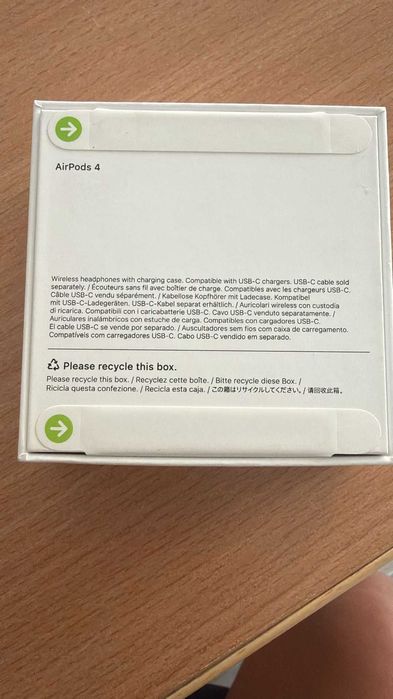 True wireless слушалки Apple airpods 4Gen ANC