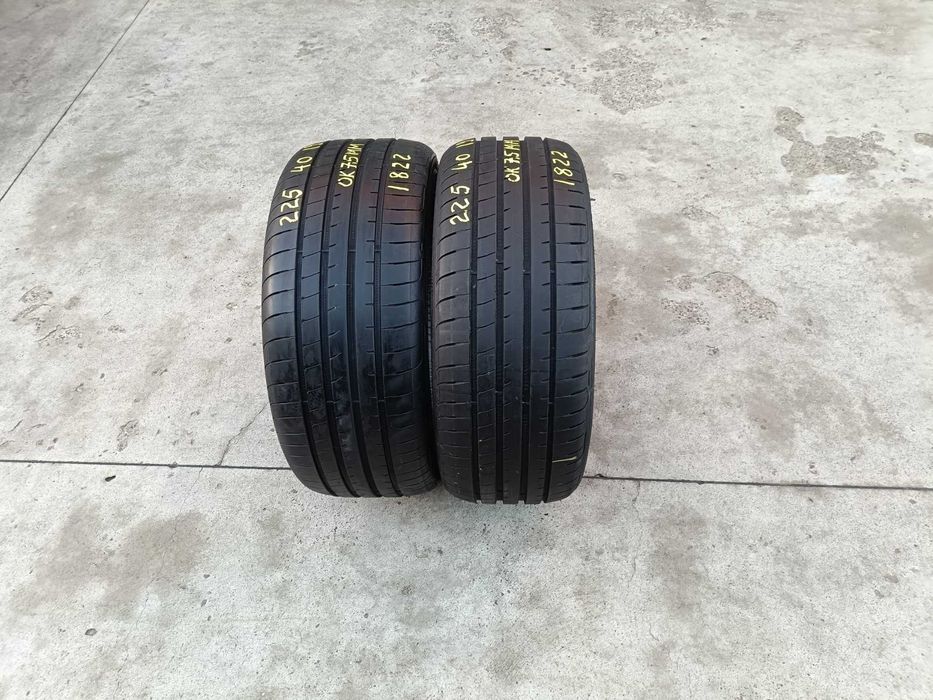 Doua anvelope de vara 225 40 19 goodyear asymmetric 1822
