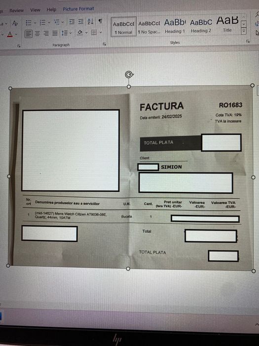 Ceas Citizen AT9036-08E Eco-Drive Radio Controlled