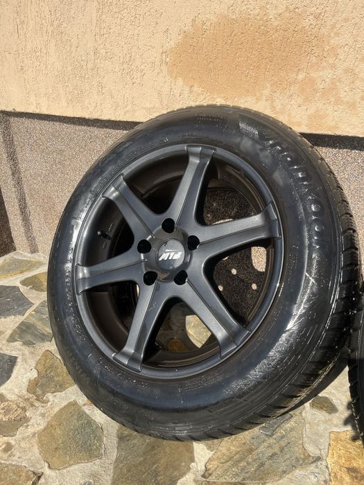 Set 4 jante PLW R17~dotate cu anvelope Hankook