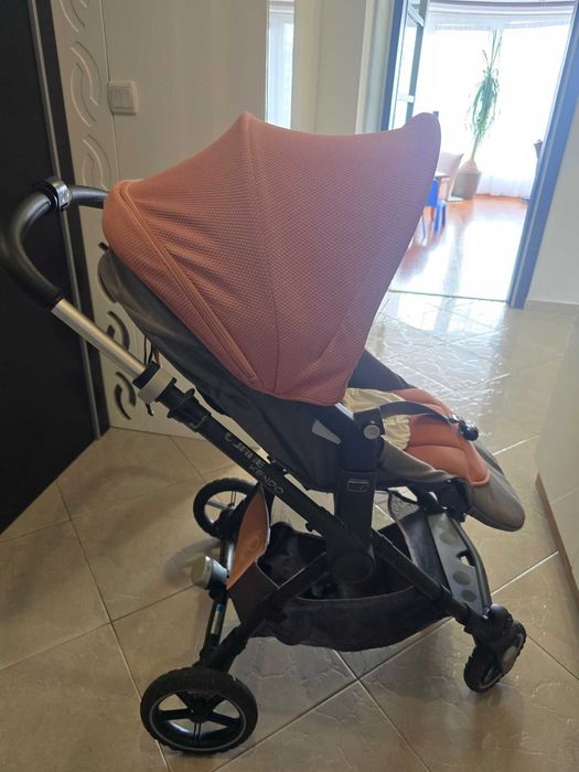 Бебешка количка Jane Kendo  (2в1, кош за новородено + столче за кола)