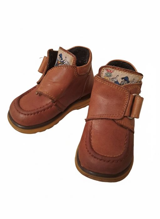 Ботинки коричневые