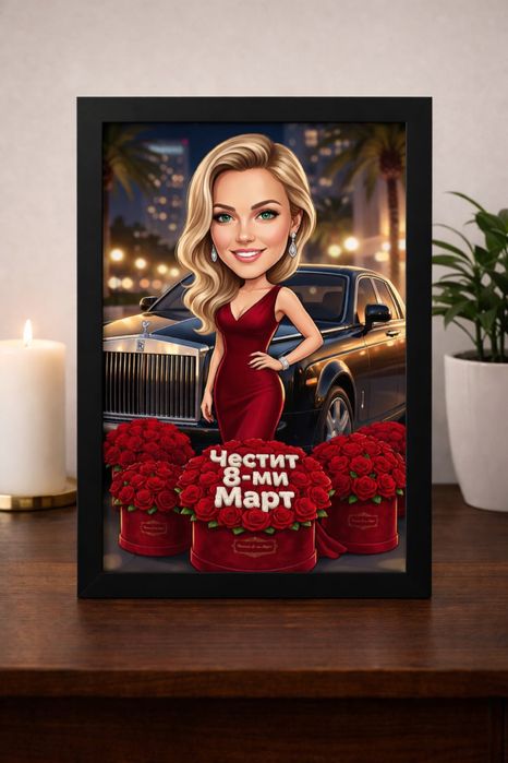 Персонализирани карикатури по ваша снимка