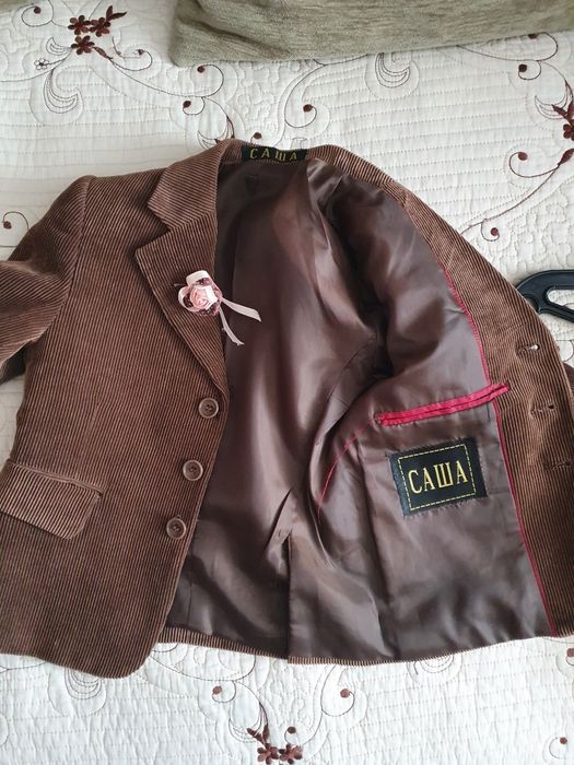 Вельветовый костюм