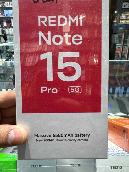 Redmi note 15 pro 5G 1 кун ишлатилган !!