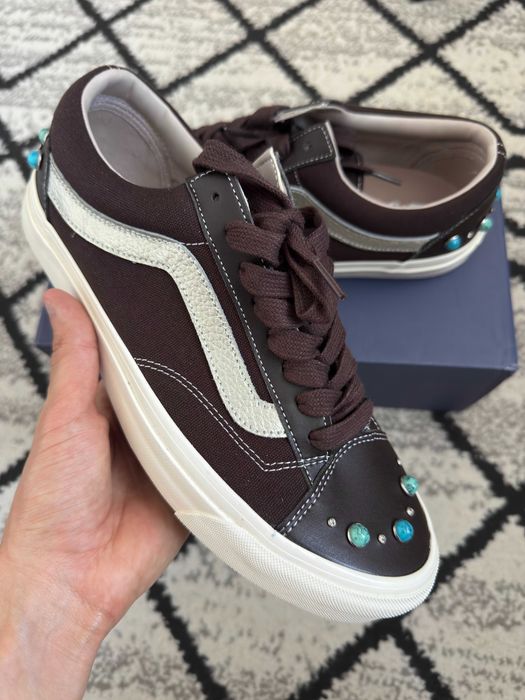 Vans Premium Old Skool Gemstone Mushroom Marime 43 Noi Cu Cutie Maro Pearls And Stones
