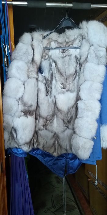 Полушубок с мехом