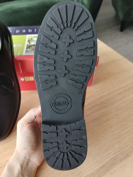 Pantofi negri piele Pablosky măr.40