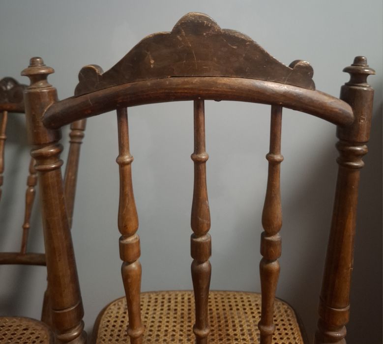 Столове Thonet, двойка, в оригинално състояние