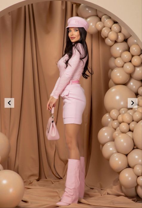 Alessa пола от кашмир с подвижен колан XS