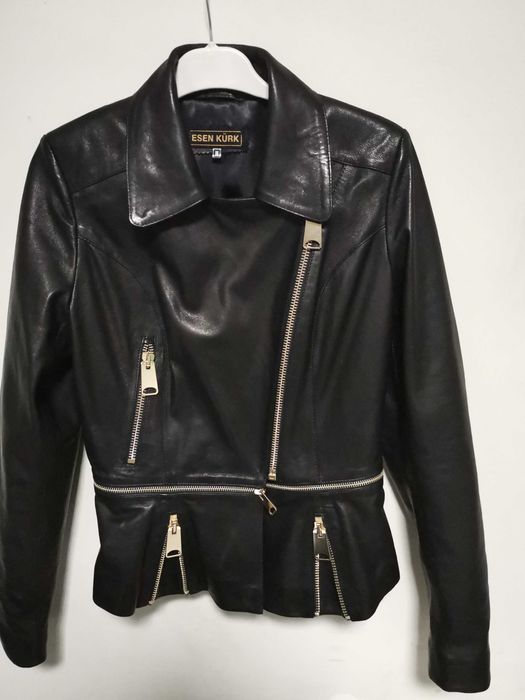 Ново! Дамско кожено яке- естествена кожа