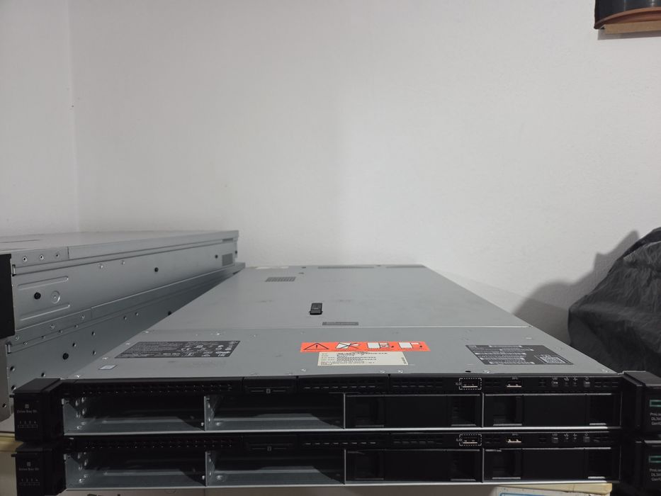 Server HP  DL360 Gen10 | 2× Xeon Gold 5118 | 32GB RAM | 2× PSU + sine