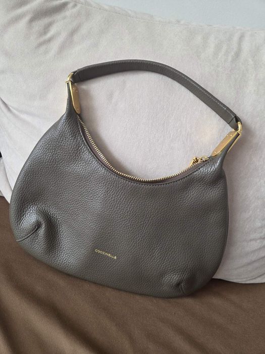 Кожена чанта Coccinelle