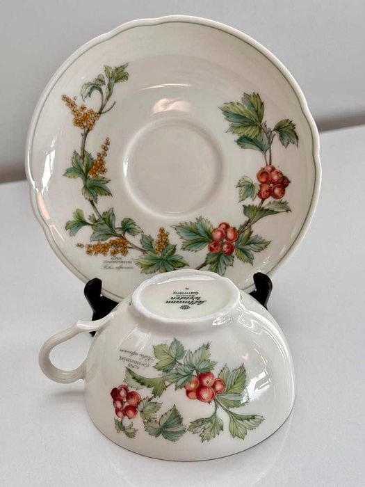 Порцеланов сет чаша с чинийка за чай Seltmann Weiden Bavaria Germany