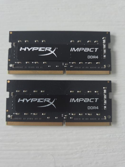 Kingston Hyper X Impact 16GB (2x8GB) DDR4 2666MHz CL15 Laptop RAM