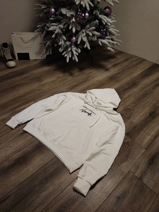 Hanorac Alb Rick Owens x Tommy Cash