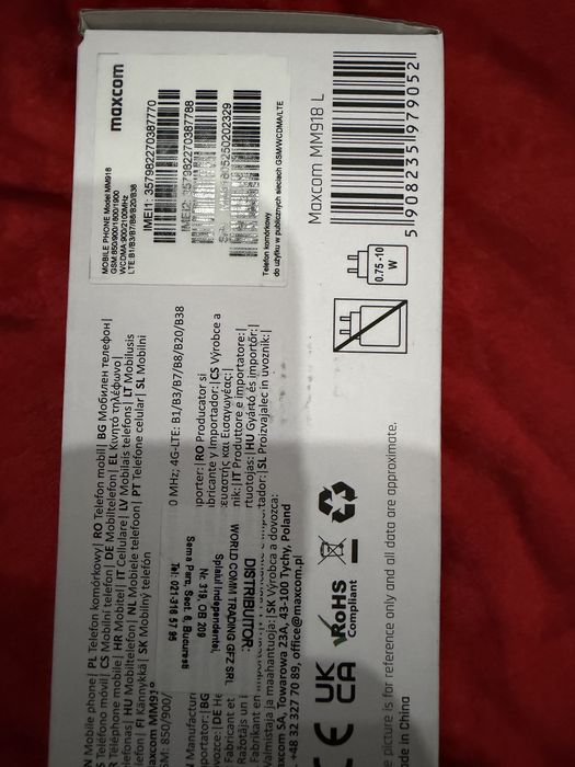 Maxcom MM918 Nou un telefon rezistent