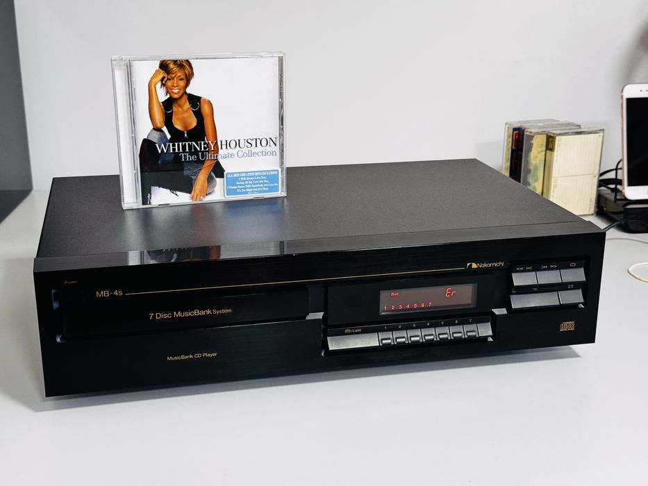 CD-player - 7 discuri Nakamichi MB-4s,ca nou estetic-defect-nu citește