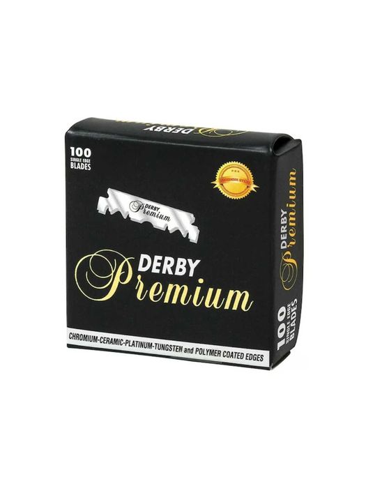 DERBY Premium Single Edge Blades – Професионални ножчета за бръснене 100 бр.