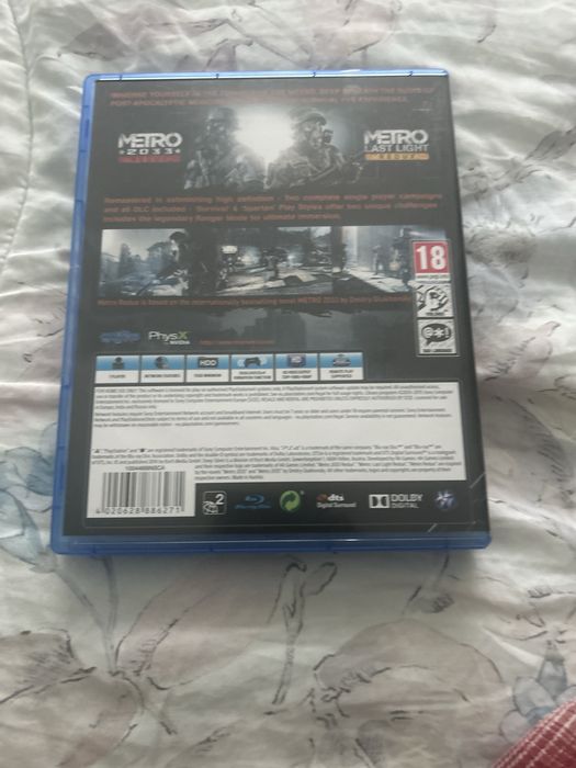 Игра на пс 5 Метро 2033