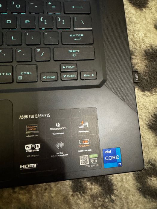 Laptop Asus TUF Gaming F15