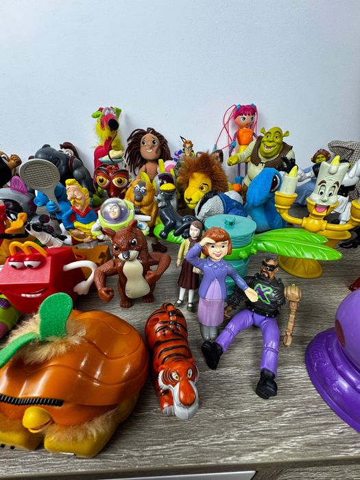 Голяма колекция 60+ McDonald’s Happy Meal играчки – ретро фигурки