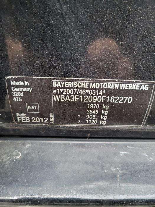 Capota,faruri, aripi,usi,bari,interior bmw f30