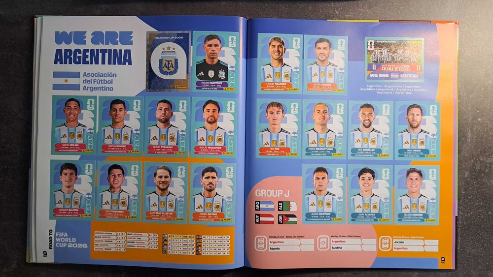 Album Fifa World Cup 2026 Hard Cover Complet