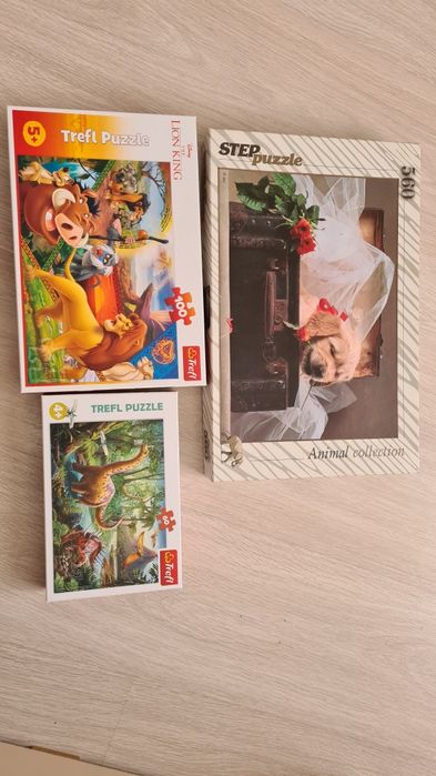 Пазлы для детей разного возраста