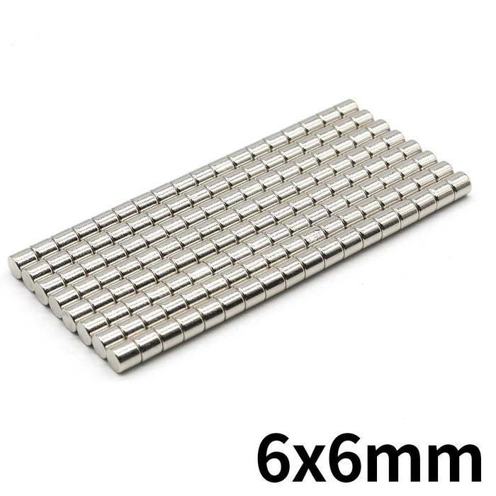 6x6mm Неодимов Магнит N52, Neodymium magnet NdFeB magnit