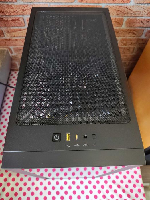 Carcasa Gaming Corsair iCUE 4000X RGB cu Cooler H100x RGB Elite v2.