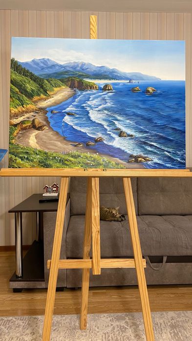 Картина море пляж