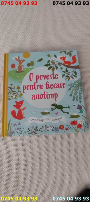 carte carti o poveste pentru fiecare anotimp cartonata