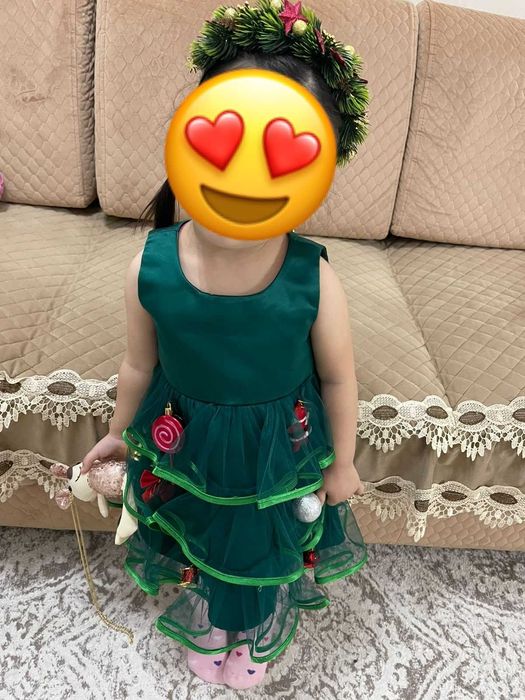 Платье "Елочки" б/у