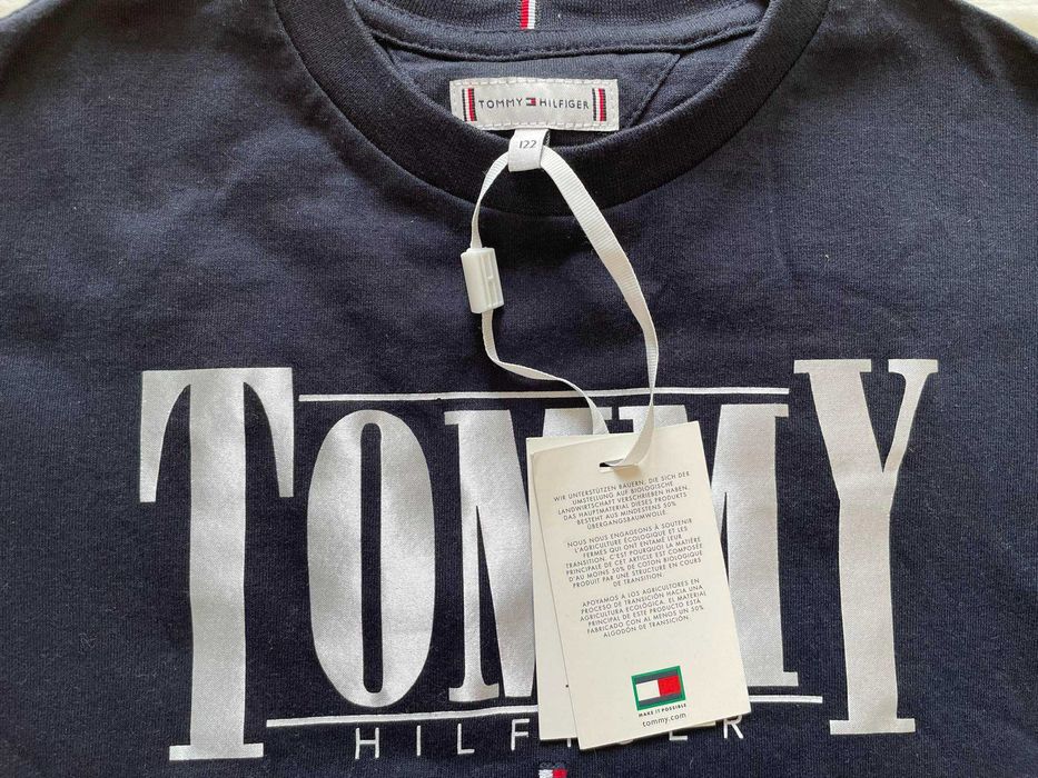 Tricou Tommy Hilfiger, pt fete, marimea 122-7 ani