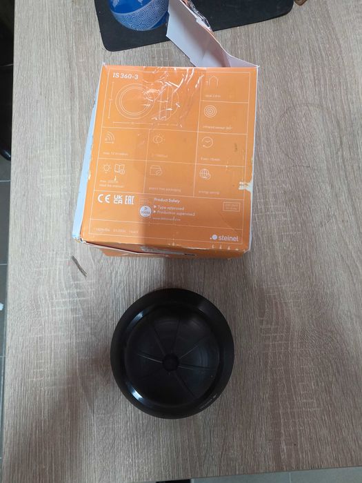 STEINEL 006525 - Senzor de miscare IS360-3 negru