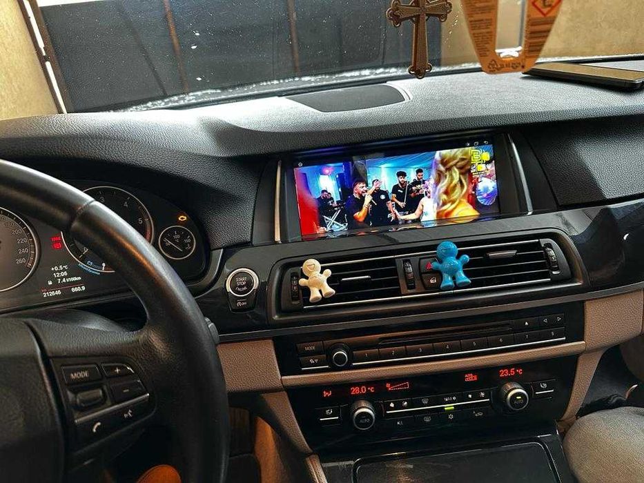 Navigatie Bmw F10 F11 F07 4/8 GB RAM Android Carplay SIM CAMERA MONTAJ