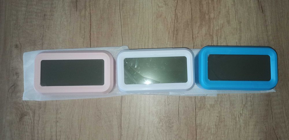 Детски будилник - цифров часовник РОЗОВ наличен