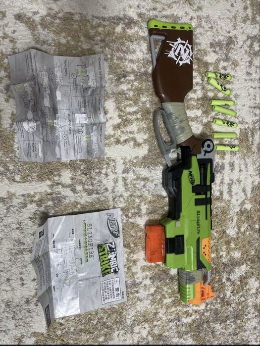 nerf slingfire zombie