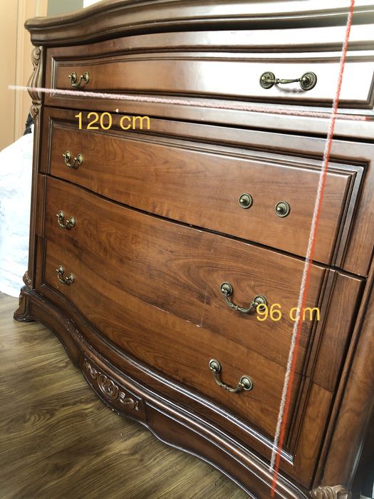 Masa de toaleta  cu oglinde  lemn/