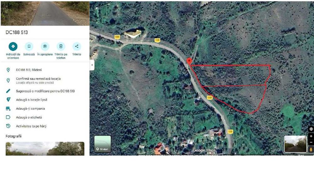 Teren intravilan com Breaza (Buzau)  -3601 mp- 35.000EUR