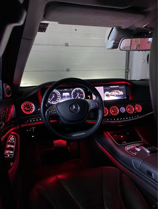 Grila Grile gura ventilatie LED Mercedes A CLA C GLC E CLS S AMG GT