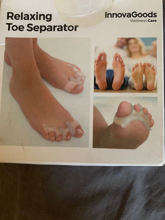 Коригиращи шини за изпъкнало кокалче и силиконови разделители