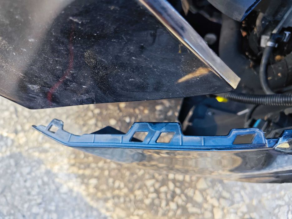 Оборудвана S-LINE предна броня Audi Q5 8R черна без отвори парктроник