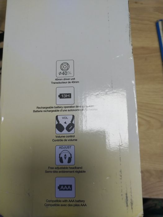 Casti audio wireless Sony MDR rf810rk