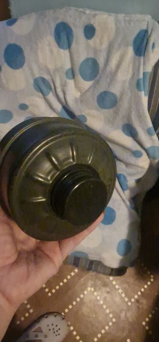 Filtru pentru mască de gaze veche