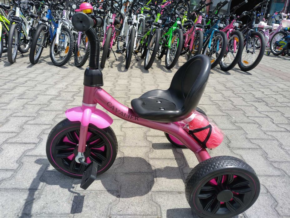 BYOX Триколка Cavalier Lux розов