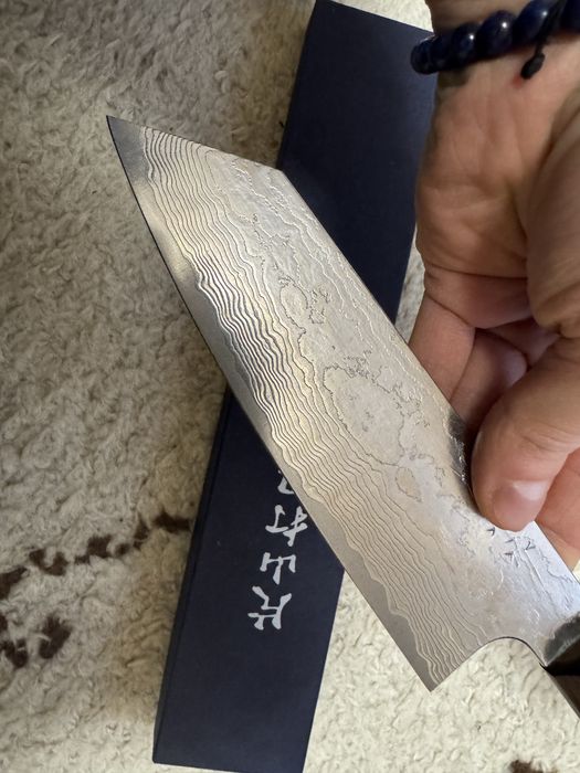 Японски нож Bunka от Yuta Katayama VG10 HRC62 дръжка от габър