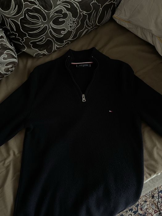 Оригинал кардиган полузамок Tommy Hilfiger